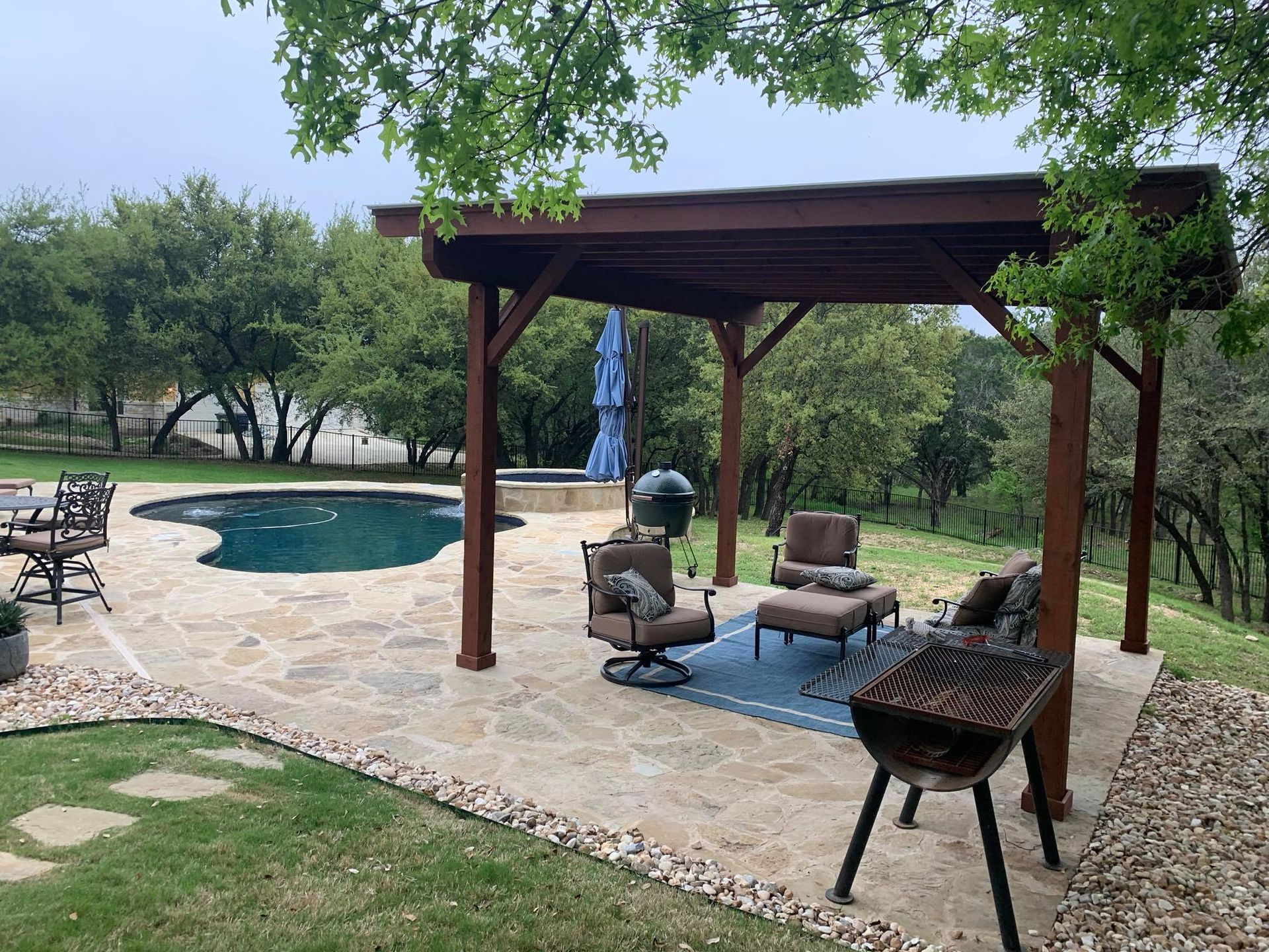 All Seasons custom outdoor living project in Central Texas - 10