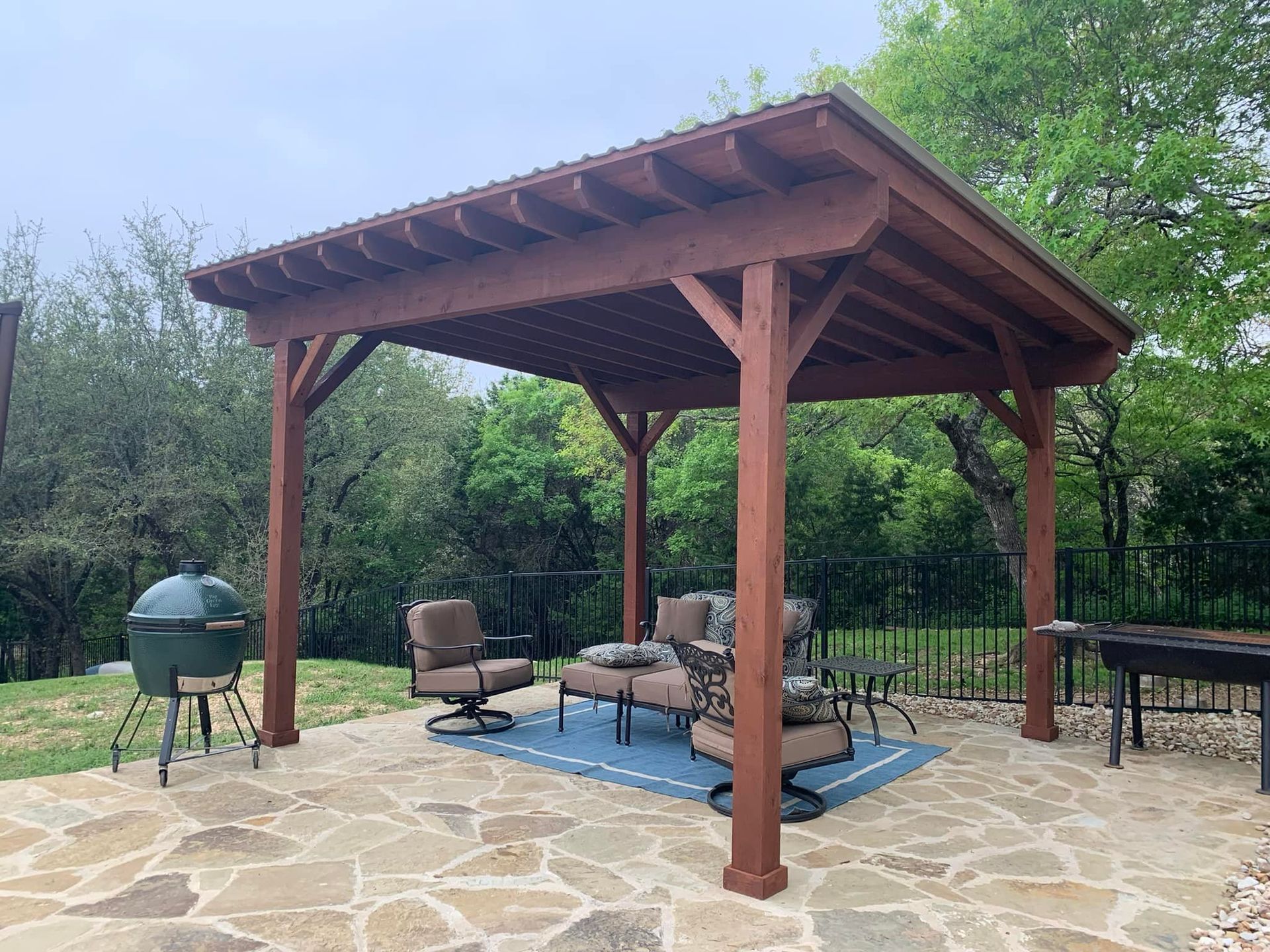 All Seasons custom outdoor living project in Central Texas - 35